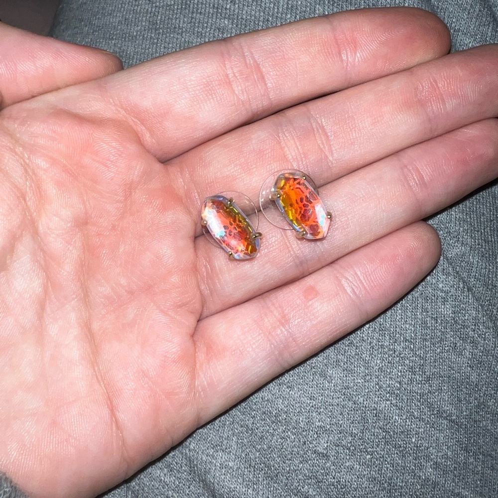 Iridescent Kendra Scott Studs